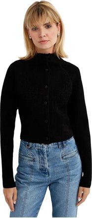 Jacquemus The Scala Cardigan - Dames - Vesten - Zwart - 2XS - Truien & Vesten