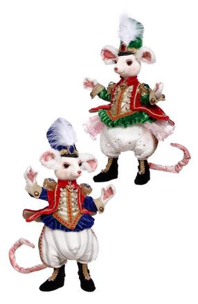 Mark Roberts Nutcracker Mouse, Set of 2 in White at Nordstrom