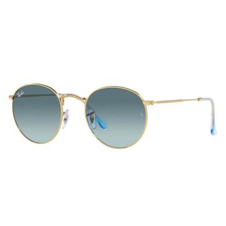 Ray-Ban Retro Ronde Metalen Zonnebril - unisex - Zonnebrillen - Geel - 50 MM - Accessoires