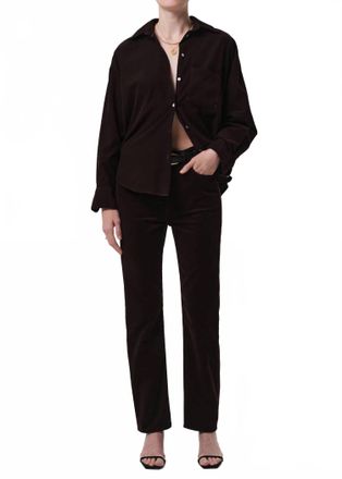 Citizens Of Humanity Blaine Vintage Straight Corduroy Pants In Barrister