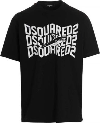 Dsquared2 Black Crew Neck T-Shirt