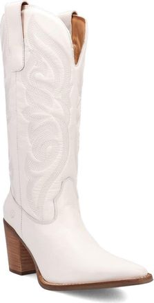 Dingo Hensley Western Boot in White at Nordstrom, Size 8.5