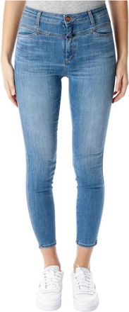 Closed Skinny Jeans - Dames - Cropped Jeans - Blauw - W31 - Denim - Jeans