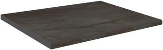 ebuy24 Ebuy24 - Vcm Worktop 28 Mm De Espesor Ancho 80 Cm F&aacute;cil De Limpiar Encimera De Cocina - Esilo (antracita)