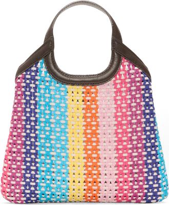 MZ Wallace Mini Georgica Tote in Feria Stripe at Nordstrom