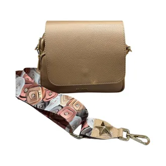 M*BRC Cross Body Bags, female, Beige, Size: ONE SIZE Compact Crossbody Bag