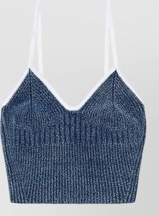 Diesel long-sleeve knitted top