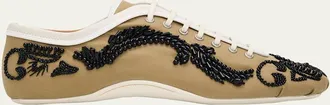 Dries Van Noten Embroidered Ballerina Sneakers