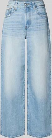 Calvin Klein Jeans Wide Leg Jeans aus reiner Baumwolle in Hellblau, Gr&ouml;&szlig;e 25/32
