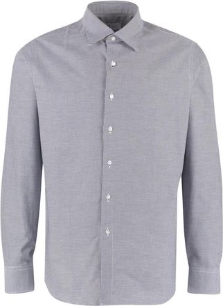 THE (ALPHABET) Casual Shirts - Heren - Casual Overhemden - Veelkleurig - L - Overhemden