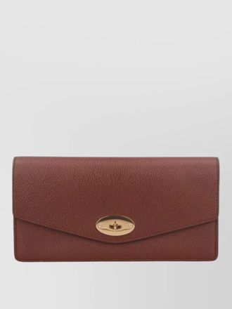 Mulberry chain strap leather purse and cardholder