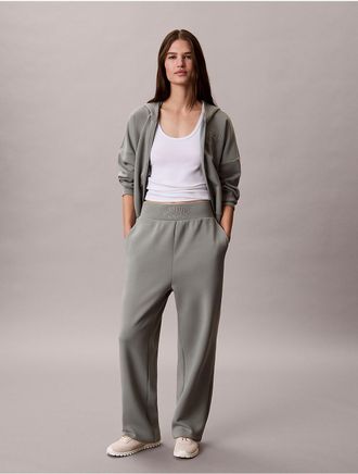 Calvin Klein Calvin Klein Womens Heritage Classic Spacer Joggers - Grey - XS