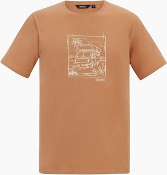 Regatta Mens Regatta Mens Cline IX Caravan T-Shirt - Brown - Size: 40