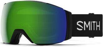 Smith I/O MAG XL 230mm Snow Goggles in Black /Chromapop Sun Green at Nordstrom