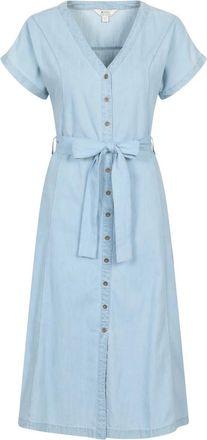 Mountain Warehouse Dames/Dames Tulum Denim Strikbandjurk (Lichtblauw)