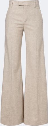 Brunello Cucinelli Monili wool and cashmere wide-leg pants