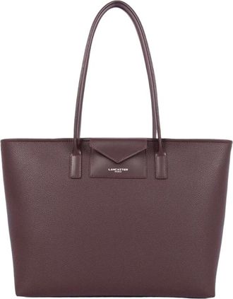 Lancaster Maya Double KBA Tote Bag - Dames - Tassen - Rood - Maat: ONE Size Leer