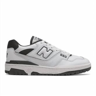 New Balance Mens 550 Sneaker In White/black