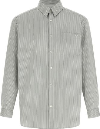A.P.C. Grey Malo Shirt