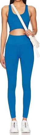 Spiritual Gangster Love Sculpt 7/8 Legging In Lagoon