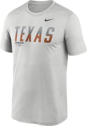 Nike Texas Sideline Legend Nike Mens Dri-FIT College T-Shirt in Grey | 02TI0BBTXE-7SB
