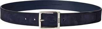 HUGO BOSS Heren Rudy Su&egrave;de Riempie (Donkerblauw)