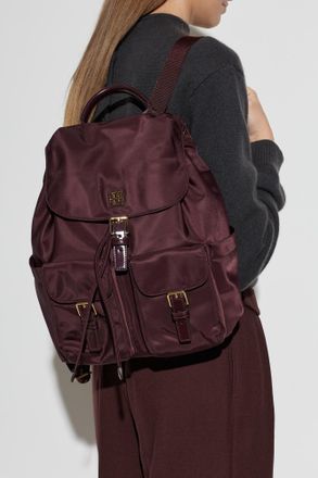 Tory Burch Virginia Backpack, Womens, Burgundy