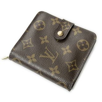 Louis Vuitton Pre-owned Womens Compact Zip Wallet PM - Brown - One Size