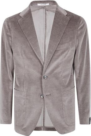 Tagliatore Corduroy Blazer - Heren - Blazers - Bruin - M - Leer - Jassen