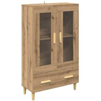vidaXL Highboard Artisan Oak 70 x 31 x 115 cm Engineered Wood vidaXL