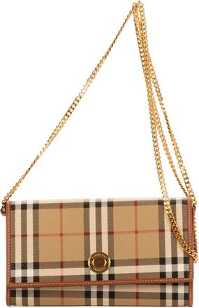 Burberry Borsa con catena anni 2000 - Toni neutri