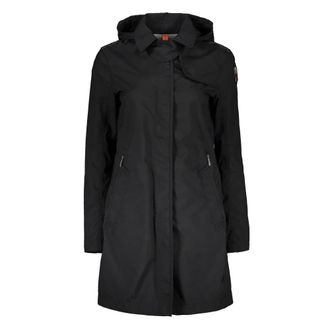 Parajumpers Parkas, female, Black, S, Versatile Trench Coat