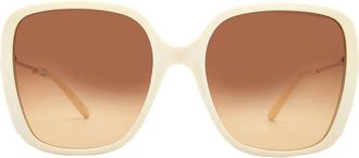 Chlo&eacute; Brown Square Ladies Sunglasses CH0173S 005 57