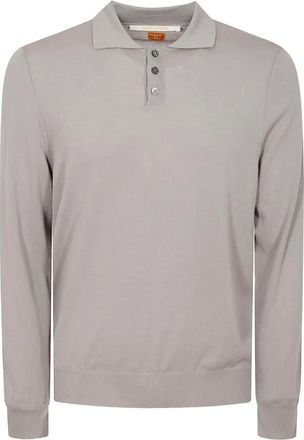 Alpha Industries Katoenen poloshirt - Grijs