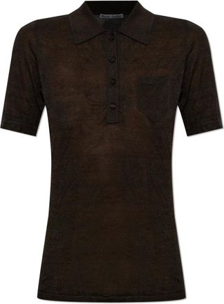 Acne Studios Dames, Tops, Bruin, Maat: S Zijde