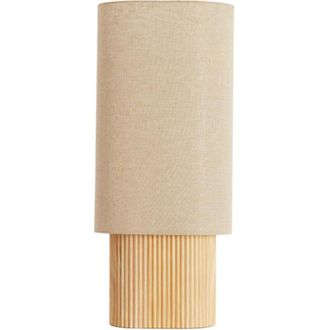 Light & Living Light & Living - L&aacute;mpara De Mesa - Laslo - Natural - Madera