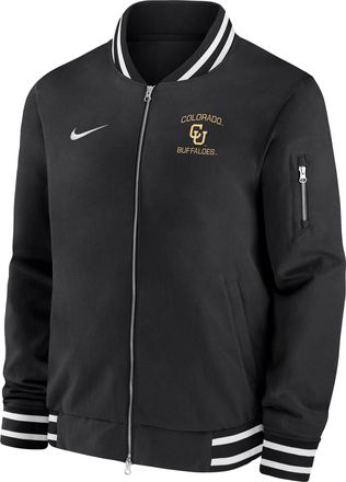 Nike Colorado Buffaloes Nike Mens College Bomber Jacket in Black | M62424E168COLO-BLK