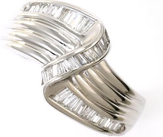 C&A Platinum Platinum 900 Band Ring (Pre-Owned)