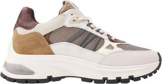 VIA VAI Schoenen, Dames, Beige, 40 EU, Leer, Liz Dae Sneakers