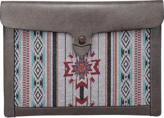 OLD TREND Myrtle Genuine Leather Laptop Sleeve in Grey at Nordstrom