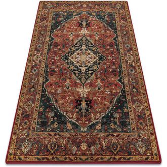 RugsX Rugsx - Alfombra De Lana Superior Kasim Marco Rub&iacute; Red 200x300 Cm