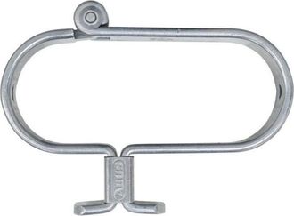 ABUS Porta Candados 131/140 Gatesec - Protecci&oacute;n Vallas De Construcci&oacute;n - Acero Cementado - Anticorrosi&oacute;n