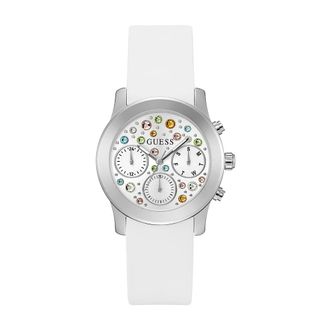 Guess Gw 0560L1 Horloge - Dames - Horloges - Wit - ONE Size - Accessoires