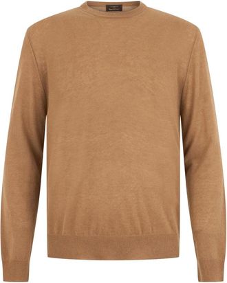 Slowear Maglione in cashmere - - Knitwear - Uomo - Marrone - XL
