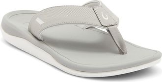 Olukai Ahi Kai Flip Flop in Ash /Ash at Nordstrom, Size 15