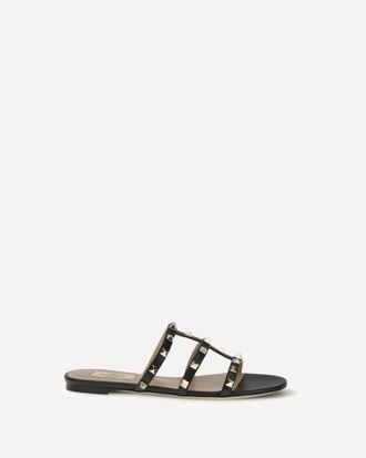 Valentino Garavani Sandali slide Rockstud Woman 40
