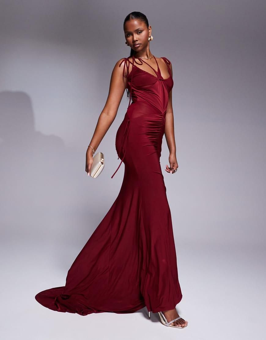 Scarpe Gioielli Da Abbinare A Vestito Rosso Asos Vestito Da Sera