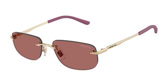 Arnette AN3096 748/69 Mens Sunglasses Gold Size 55