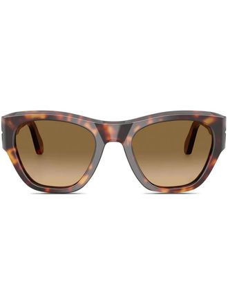 Persol Occhiali da sole squadrati - Marrone