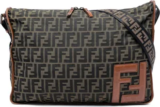 Fendi Pre-owned Fendi Zucca Canvas Crossbody Unisex VIYH5METNRAJ1VO9